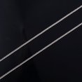 thumbnail image 1 of Collar largo de cadena tejida de acero inoxidable para mujer y hombre, gargantilla en el cuello, clavícula, Color plateado, accesorios de joyería impermeables, 1 of 5