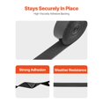 thumbnail image 5 of Choco Moon 16 ft x 1.5 in Industrial Strength Adhesive Velcro Strips Tape Roll, Black - Heavy Duty Fasteners for Home & Office, Durable Fastening Solutions, 5 of 12