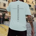 thumbnail image 5 of Christian Shirts for Men Summer Short Sleeve Lightweight Casual Crewneck Bible Verse Graphic Tee Shirt, 5 of 9