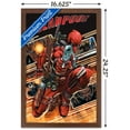 thumbnail image 3 of Marvel Comics - Deadpool - Attack Collage Wall Poster, 14.725" x 22.375", Framed, 3 of 5