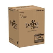 SOLO Cup Company Bare Treated Paper Cone Water Cups، 4 1 / 4 oz.، White، 200 / Bag