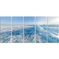 thumbnail image 2 of Ice Hummocks in Lake Baikal Siberia - Landscape Artwork Canvas, 2 of 3