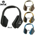 thumbnail image 2 of PopClik JUMP! Pro Headphones in Black 40 mm Neodymium Magnet Driver Over the Ear 16 Ohms Impedance, 2 of 9