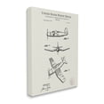 thumbnail image 3 of Stupell Industries Detailed Plane Aircraft Chart Graphic Art Gallery Wrapped Canvas Print Wall Art, Design by Karl Hronek, 3 of 7