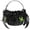 Green, variant on Halloween Lace Candy Basket Handheld Trick Or Treat Basket with Black Satin Ribbon Lace Gothic Candy Storage Pail for Halloween Party