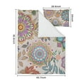 thumbnail image 5 of Boho Bohemia Pioneer Flower Duvet Cover and Pillowcase Set for Single Bedding, Bedroom Accessories for Kids Teens, 5 of 5