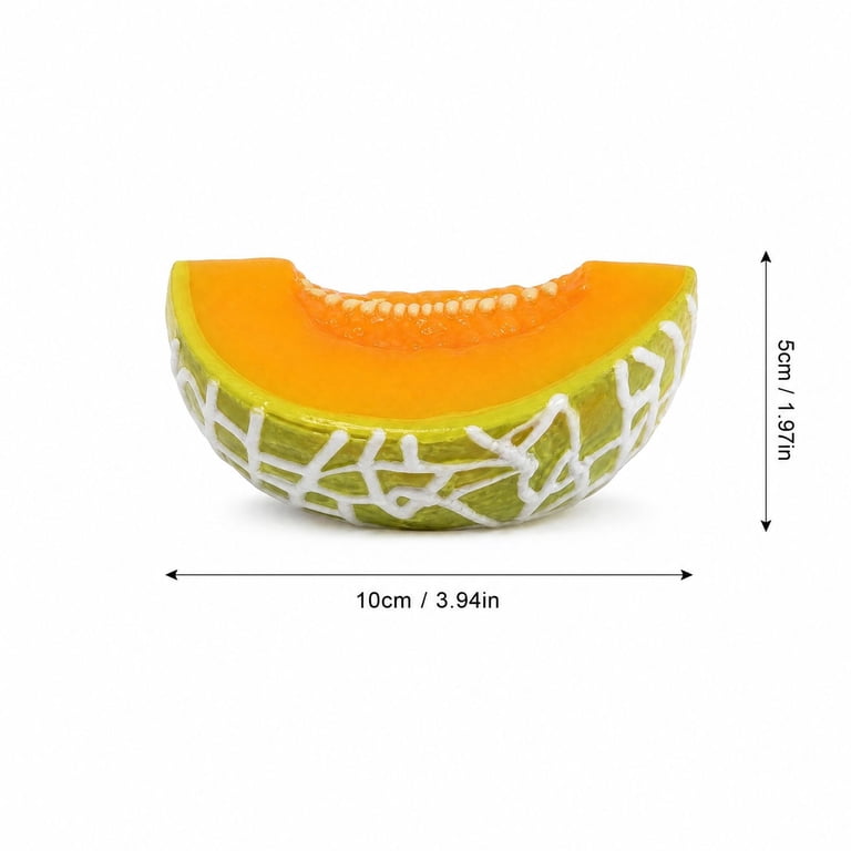 2026 New! Hami Melon Squishy Toy, Fruit Inspired Squeeze Toy for