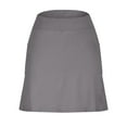 thumbnail image 3 of REALiKUN Skorts for Women Dressy Casual Plus Size High Waist Skirt with Shorts Underneath Tennis Skorts with Pockets, 3 of 5