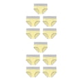 thumbnail image 1 of Sonducket 5 piezas de ropa interior de cintura alta para mujer, bragas simples de algodón, cintura elástica, calzoncillos, calzoncillos, Type8 NO8, 1 of 6