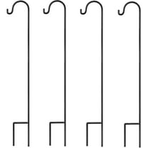 Shepherd Hooks 35 inch Rust Resistant Garden Stake Outdoor Plant Stand Hanger Bird Feeder Pole Made Of Premium Metal For Garden Decor