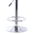 thumbnail image 5 of Armen Living Java Barstool in Chrome finish with Walnut wood and Cream Faux Leather, 5 of 5
