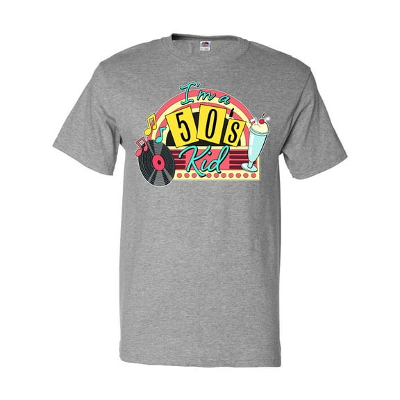 Inktastic I'm a 50's Kid 1950's Style Birthday Jukebox T-Shirt