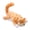 Yellow, variant on Grey Motion Activated Cats Interactive Plush, Toys Roll Laugh Feature, Cuddle Companion Touch Sensory Play
