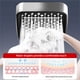 thumbnail image 5 of Cabezal de ducha presurizado Cabezal de ducha Calentador de agua para baño doméstico Cabezal de ducha de lluvia presurizado Juego de barra de baño Ducha de baño, 5 of 8