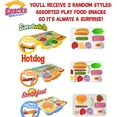thumbnail image 5 of Stretcheez Snacks - Play Food for Kids - Stretchy Pretend Food & Toppings - Mix & Match - Collect Them All - Works with Role Play Kitchens - Twelve Assorted Sets Available for Boys & Girls, 5 of 6