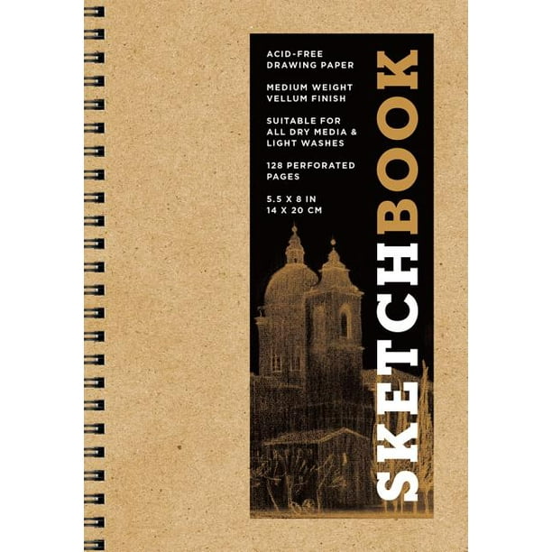 Sterling Sketchbooks Sketchbook (Basic Small Spiral Kraft), Volume 18 (Hardcover)