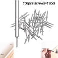 thumbnail image 1 of Lefu Double-Head Skirting Thread Seamless Nail,Double-Headed Nails,Without Marks Nail, 1 of 9