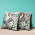 thumbnail image 4 of Amrita Sen Designs  26 x 26 in. Friendship Bouquet Broadcloth Indoor & Outdoor Blown & Closed Pillow - Multi Color, 4 of 5