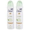 Dove Go Fresh Cucumber & Green Tea Deodorant 48h 2 Ct 5 oz / 150 ml