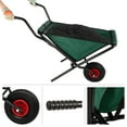 thumbnail image 6 of Pure Garden Folding Wheelbarrow with 80lb Capacity and Storage Pouches, 6 of 19