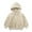 Beige 002, variant on Esaierr Kids Toddler Baby Hoodie Sweatshirt Newborn boys girls Outerwear jacket Zipper Lambswool thickened Winter Hoodie Sweatshirt for 0M-7Y