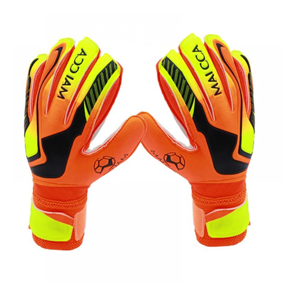 Precision Football Goal Keeping Gloves Fusion_X.3D Roll Protect Lime 