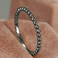thumbnail image 7 of EOEMY Fashion 925 Silver Filled Women Ring Small Beads Wedding Jewelry Sz 5-12-8-Black, 7 of 7