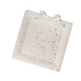thumbnail image 2 of facefd Decorative Tray Display Plate White Matte for Kitchen Photo Props Ornament square, 2 of 9