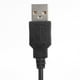 thumbnail image 2 of Cable de alimentación USB 2 pines USB 2.0 Extensión de cable macho DIY con interruptor (Negro), 2 of 5