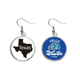 thumbnail image 1 of Texas America usa mapa silueta Cuelgue la joyería del pendiente del hielo del invierno de la gota Unbranded M, 1 of 3