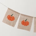 thumbnail image 4 of Calabaza rústica impresa Acción de gracias Decoración Accesorios para fotografía Yotijar Pumpkin Bunting Banner, 4 of 9
