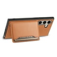 thumbnail image 5 of Detachable Wallet Card Case For Samsung S23 Plus,Wallet Case Credit Card Holder, Premium Leather Kickstand Flip Hidden Magnetic Clasp Durable Shockproof Protective for Samsung Galaxy S23 Plus,khaki, 5 of 10