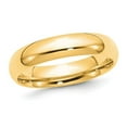thumbnail image 1 of Ladies 10K Yellow Gold 5mm Polished Wedding Band Ring, 1 of 4