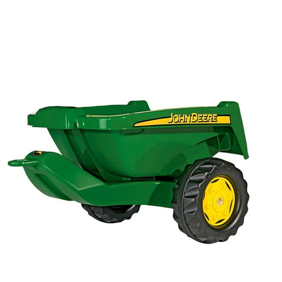 Rolly Toys John Deere Rear Tipping Trailer Attachment for Pedal Tractor