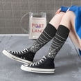 thumbnail image 5 of Daiia Sports Socks A Web With A Spider Printed Novelty Crew Socks for Men Women Knee High Socks Cotton Socks Soft & Breathable Support Unisex Socks, 5 of 9