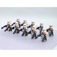 thumbnail image 2 of Set de 10 Figuras de Soldados de Asalto Aéreo, Minifiguras Militares de Bloques de Construcción, 2 of 5