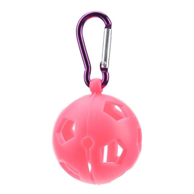 Sonducket La más nueva funda protectora para pelotas de Golf, gran oferta, funda de silicona portátil, mosquetón, llavero deportivo, accesorio Golf No.2