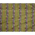 thumbnail image 4 of oneOone Polyester Lycra Fabric Leaves & Floral Block Decor Fabric Printed BTY 56 Inch Wide, 4 of 5