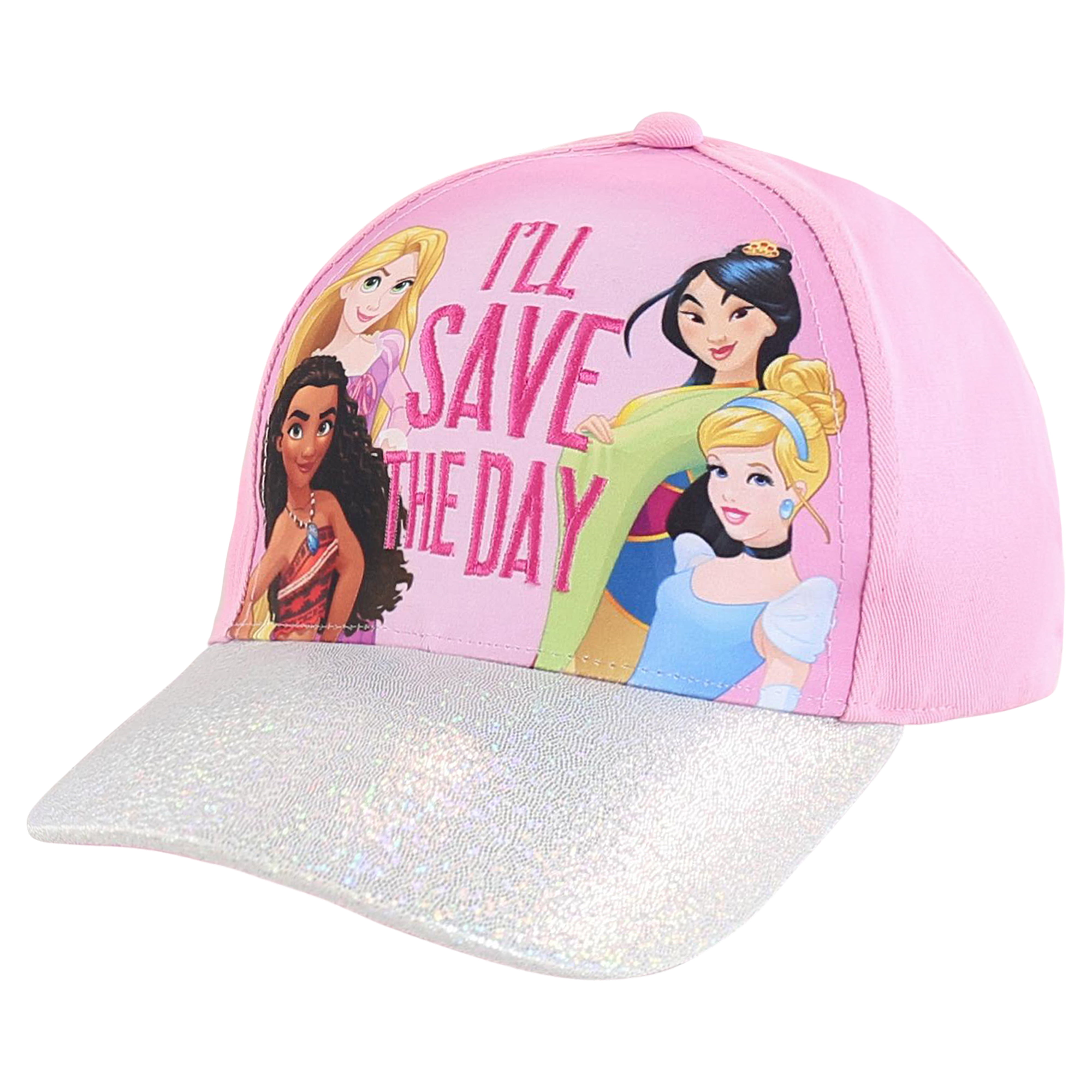 Disney Kids baseball Hat for Little Girl Ages Age 47, Princess