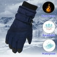 thumbnail image 4 of lnmuld Kids Gloves Winter Gloves for Skiing Snowboarding and Outdoor Skating Windproof Warm Mittens Size:6-11 Years, 4 of 5
