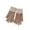 2#Khaki, variant on qolati Winter Gloves for Women Soft Warm Touchscreen Gloves Thermal Cable Knit Wool Fleece Lined Glove for Cold Weather