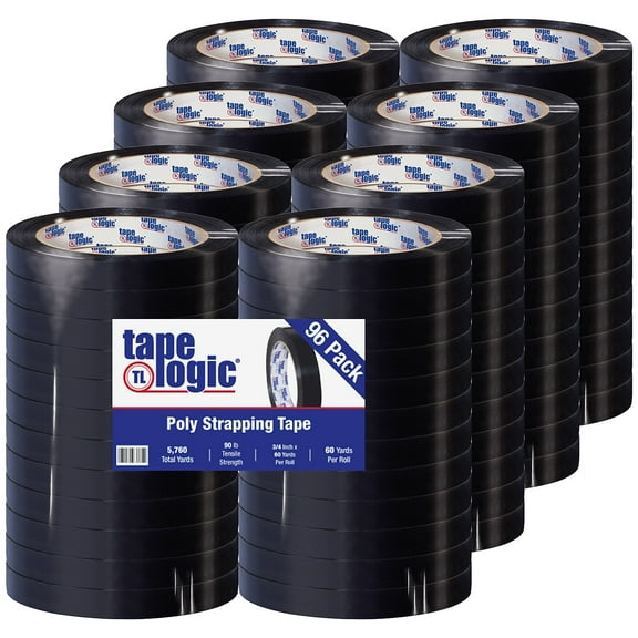 Tape Logic Strapping Tape,3/4"x60yd.,PK96 T976197