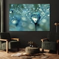 thumbnail image 6 of Canvas Wall Art Dandelion And Water Drop Canvas Print Artwork Nature Wall Art Paintings Framed Ready to Hang for Living Room Dinning Room Bedroom Bathroom Home Decor 12x18inch, 6 of 6