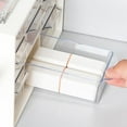 thumbnail image 6 of Mini Desk Organizer with Drawers,Office Supplies and Jewelry Storage Case 9 Drawers,Plastic Jewelry Box Desktop Storage Box Jewelry Drawer Earrings Makeup Container Organizer, 6 of 9