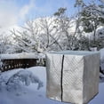 thumbnail image 1 of IBC Tank Cover, IBC, Thermal Insulation, Rain Cover, IBC Protection, Frost Protection, 120 x 100 x 116 cm (Silver), 1 of 4