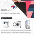 thumbnail image 4 of Yayeee Magnetic Dishwasher Cover for The Front Decoration Home Kitchen Machine Sticker Protector, Navy Blue Stripes, 4 of 6