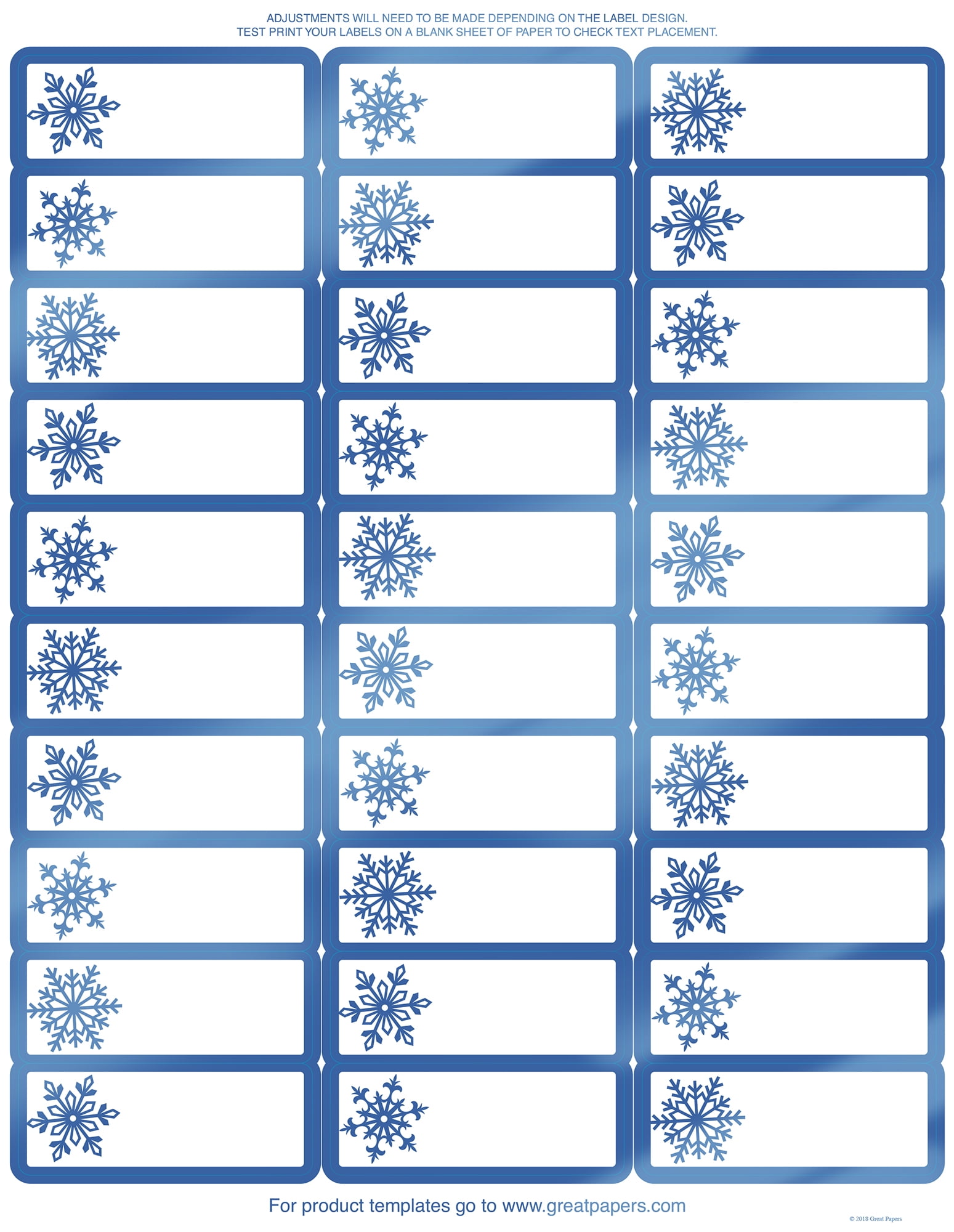 great-papers-blue-foil-snowflake-30-up-address-label-8-5-x-11-4