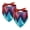 Multi-colored 2, variant on PhooArto Colorful Skeleton Dancing Dog Bandanas, 2 Pack Soft Washable Pet Scarf Triangle for Large Dogs Puppies and Cats