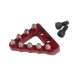 thumbnail image 5 of Punta del pedal del freno trasero de la motocicleta Accesorios para piezas de motocicleta Aleación de aluminio Rojo, 5 of 9