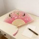 thumbnail image 4 of Estilo plegable a mano con tela de madera y seda, papel portátil para bodas de verano, atrezzo de escenario, decoraciones para fiestas, 4 of 5